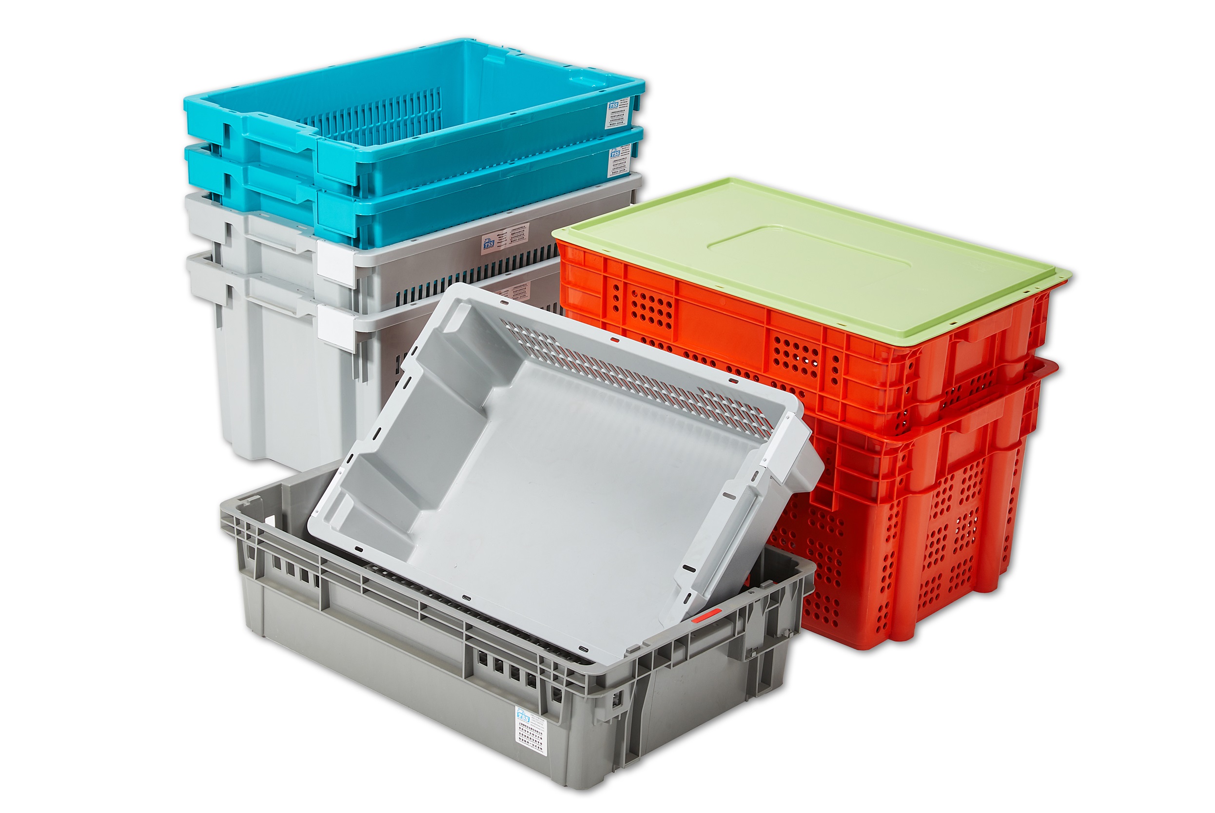 Nested Plastic  Crate