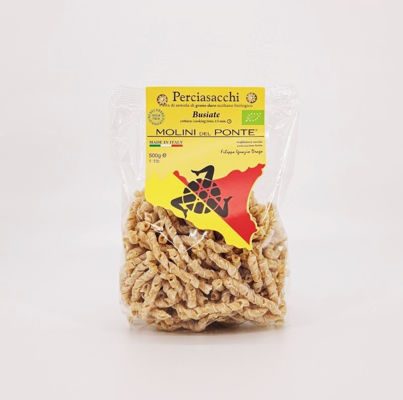 Busiate Pasta di Semola BIO “PERCIASACCHI”