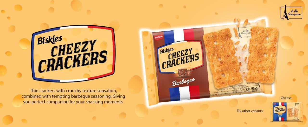 Biskies Cheezy Crackers