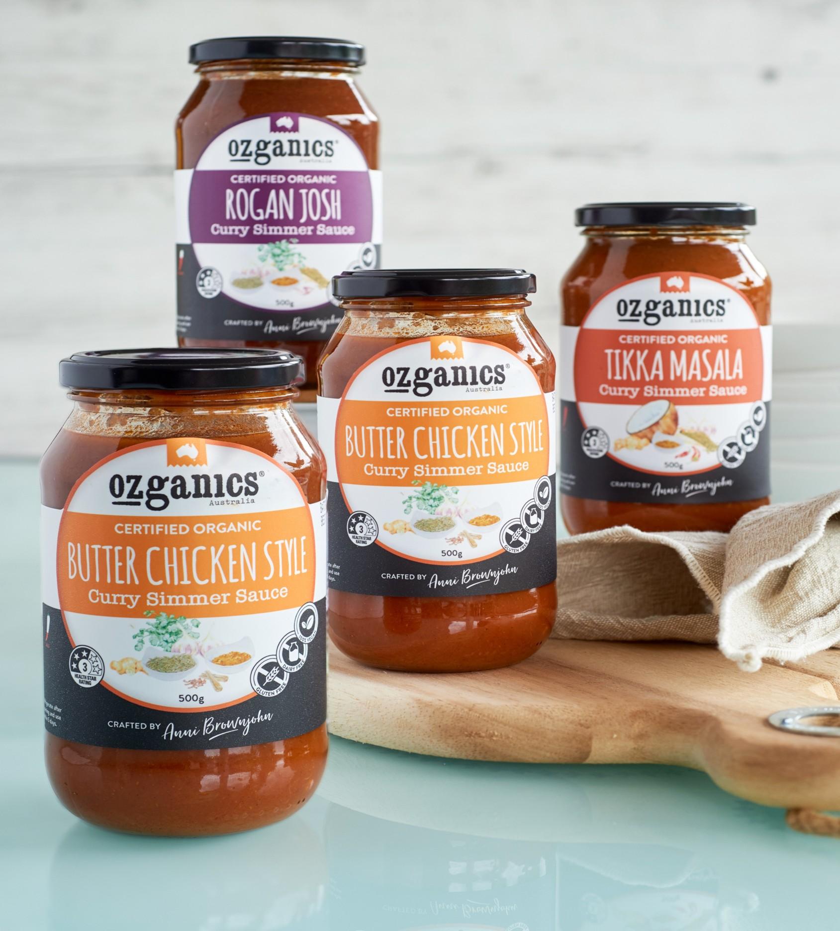 Organic OZGANICS Indian Style Curry Meal Sauce
