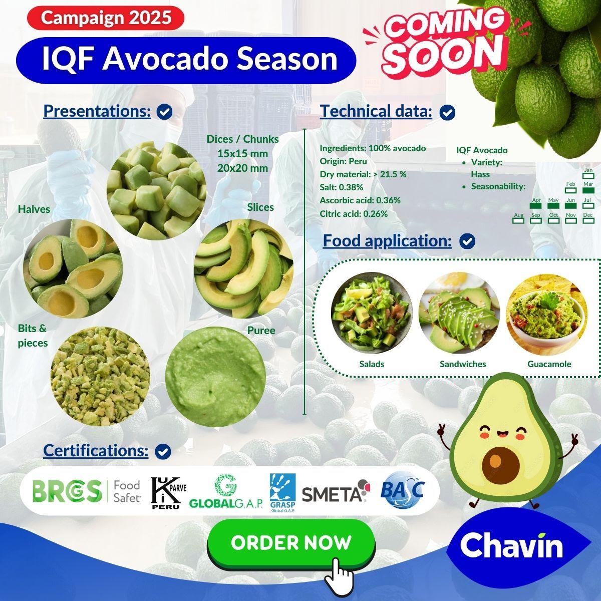 Frozen Avocado