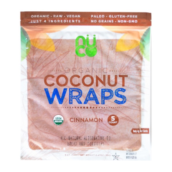 NUCO COCONUT WRAPS