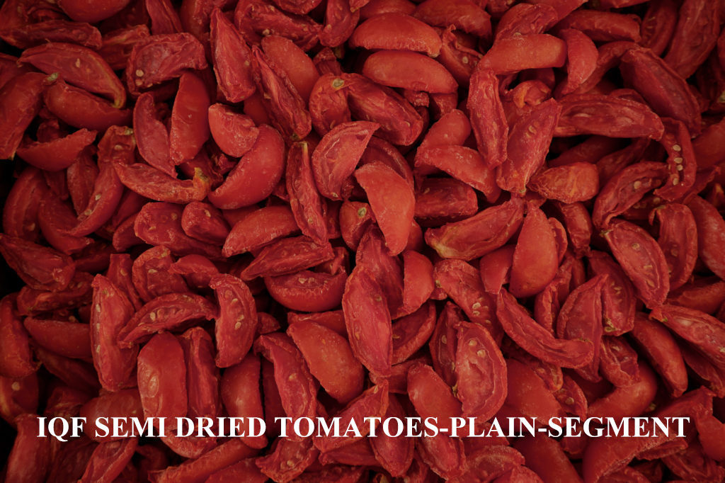 IQF OVEN SEMI DRY TOMATOES SEGMENT