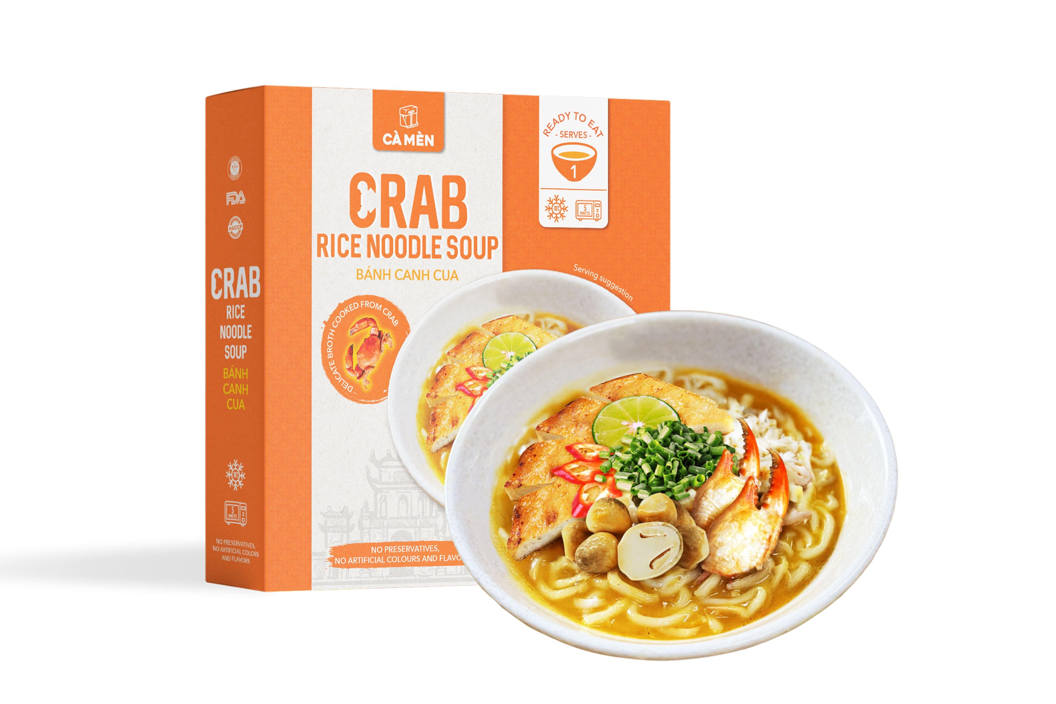 Crab Rice Noodle Soup