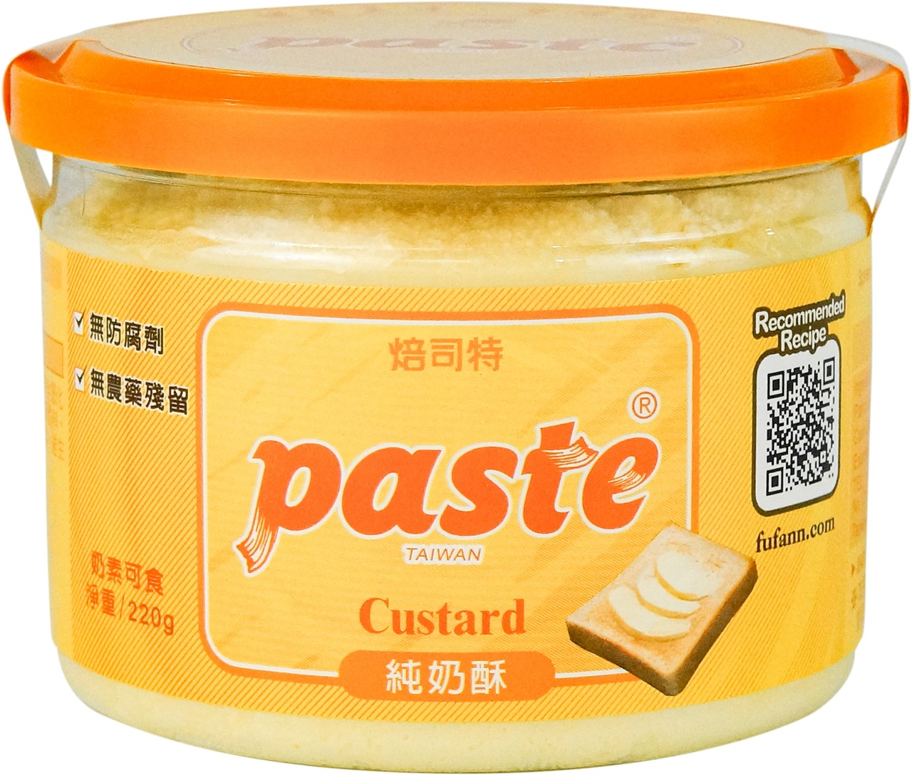 Custard paste
