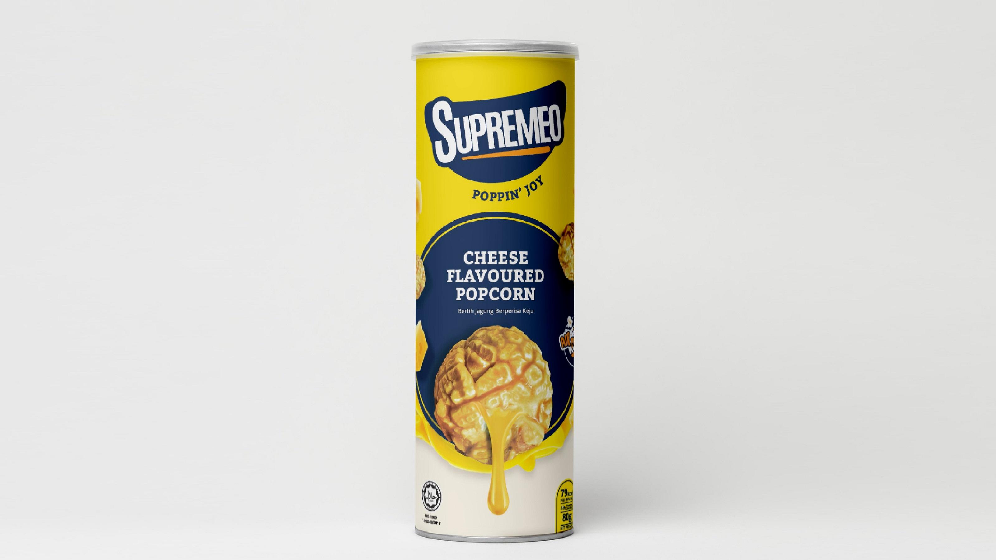Cheese Flavored Popcorn