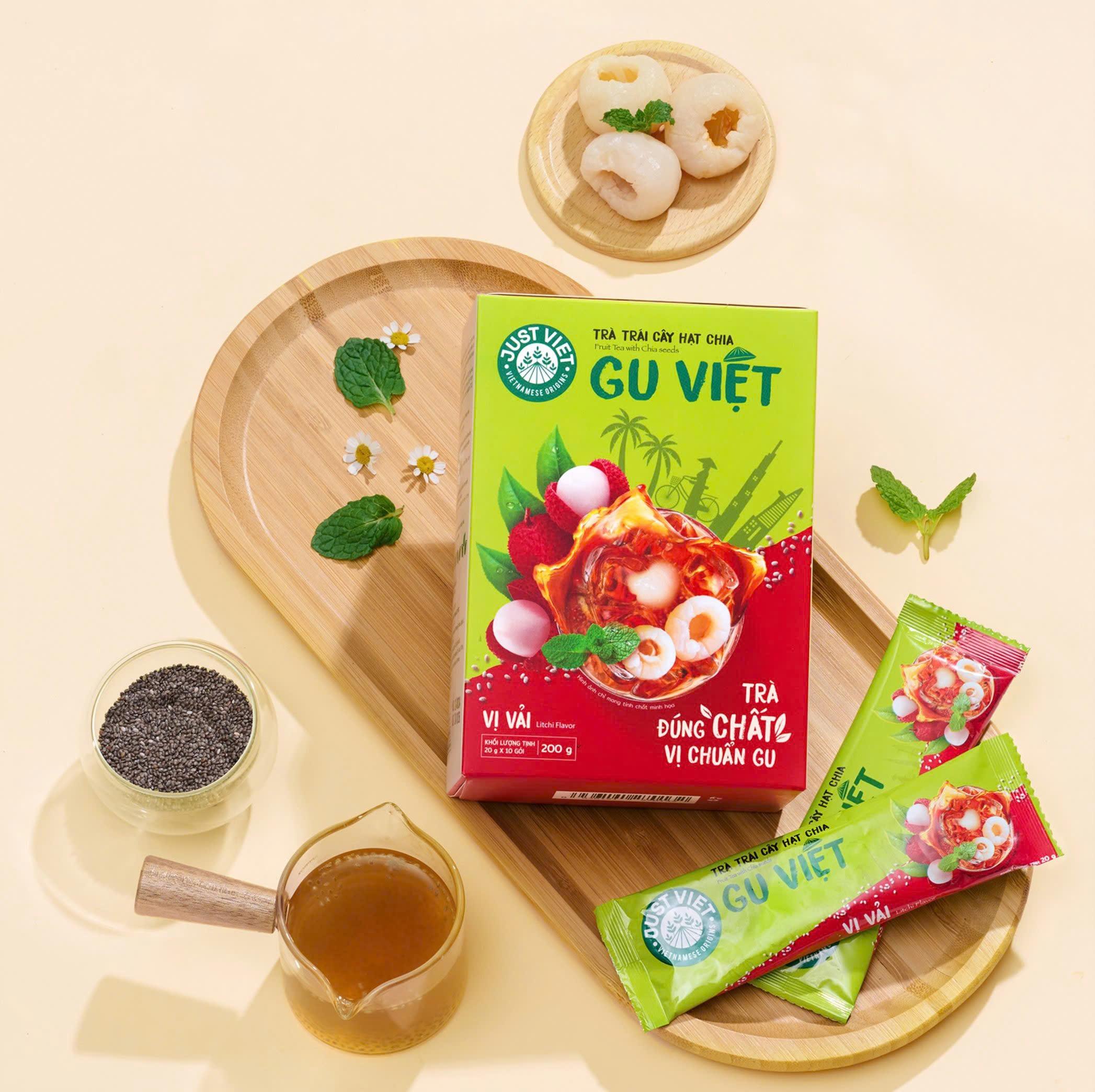 Fruit Tea with Chia Seeds - Lychee Flavor