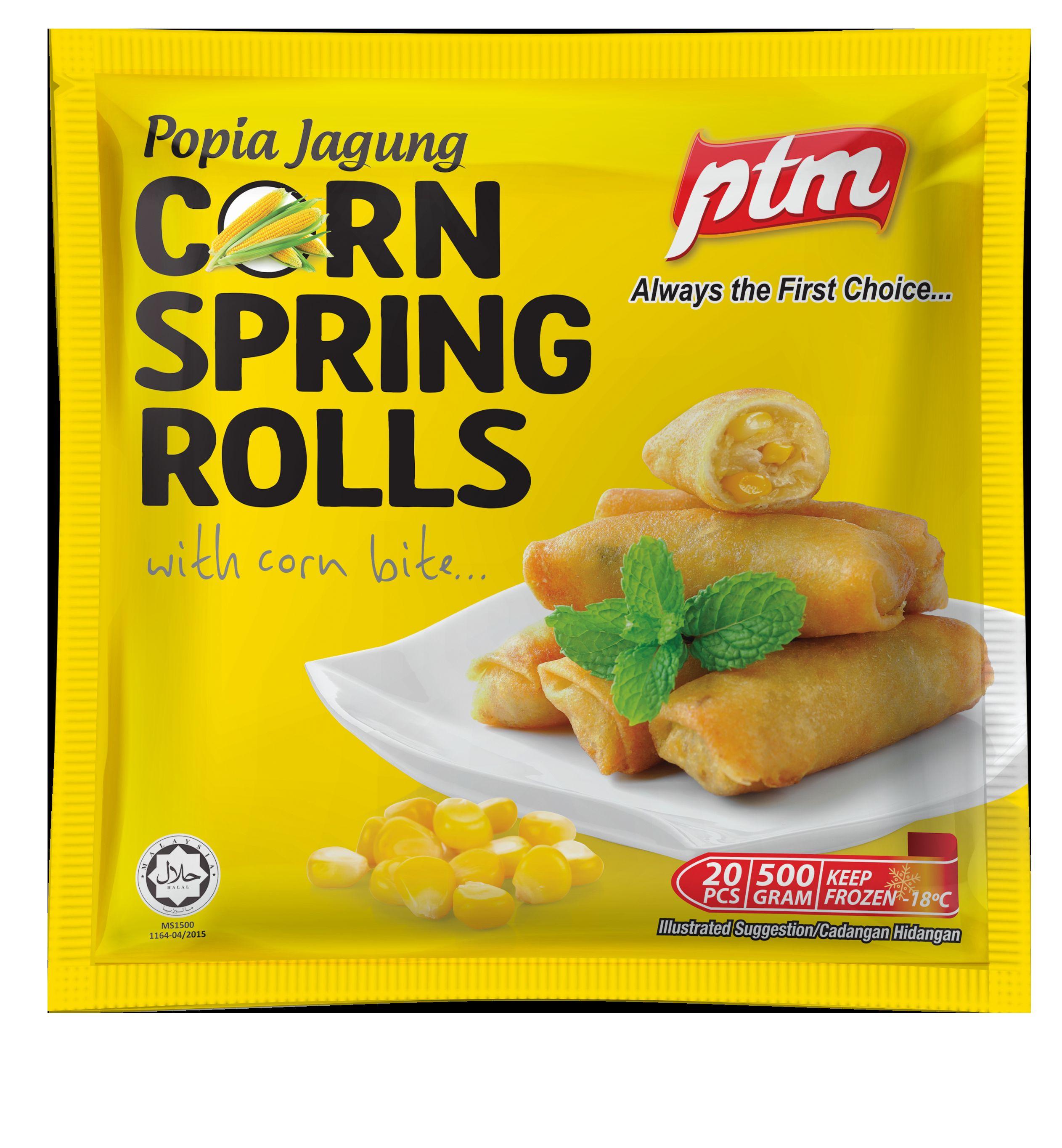 PTM Corn Springrolls 25g