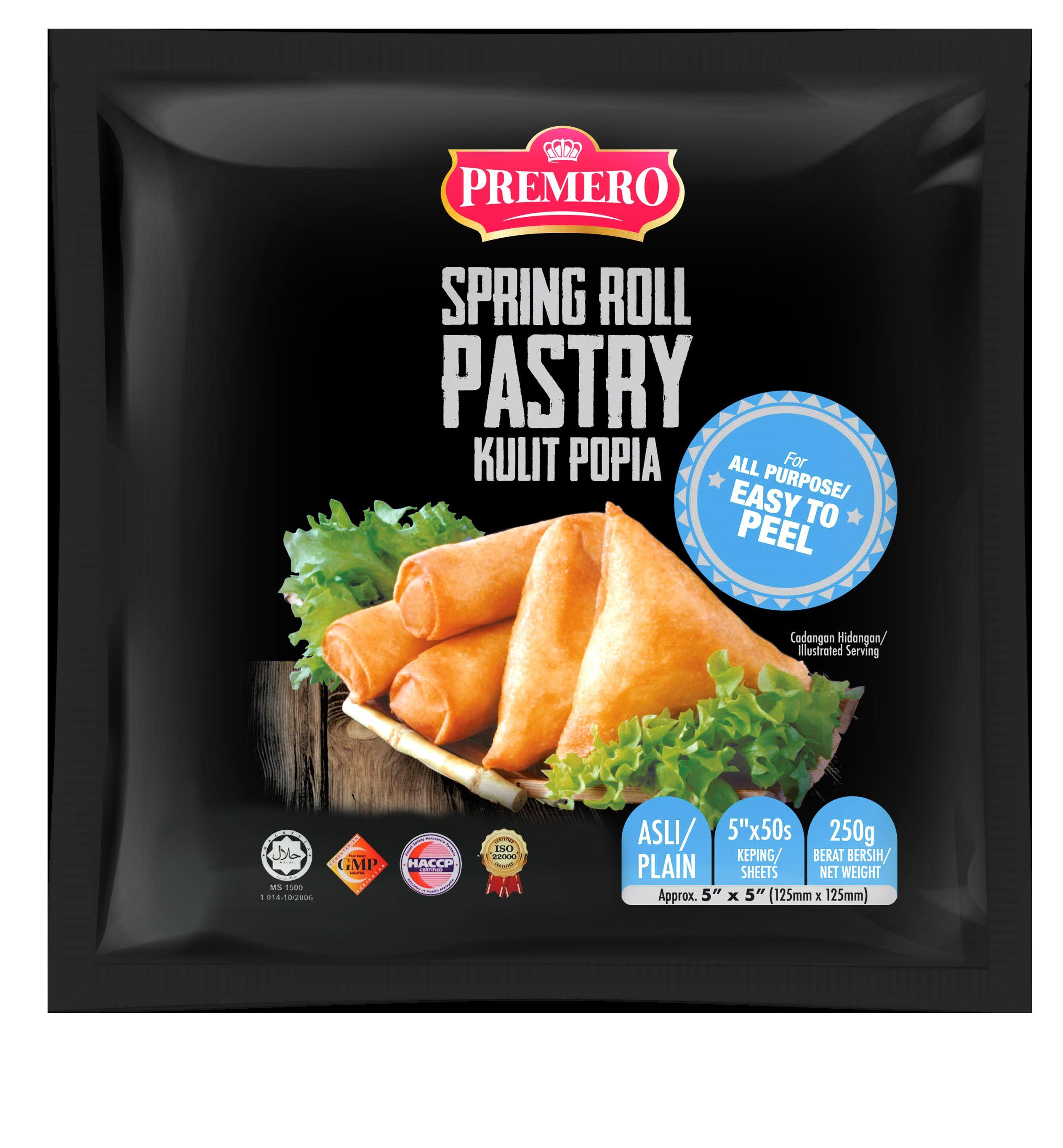 PREMERO PASTRY (SPRING ROLL SKIN) 5"