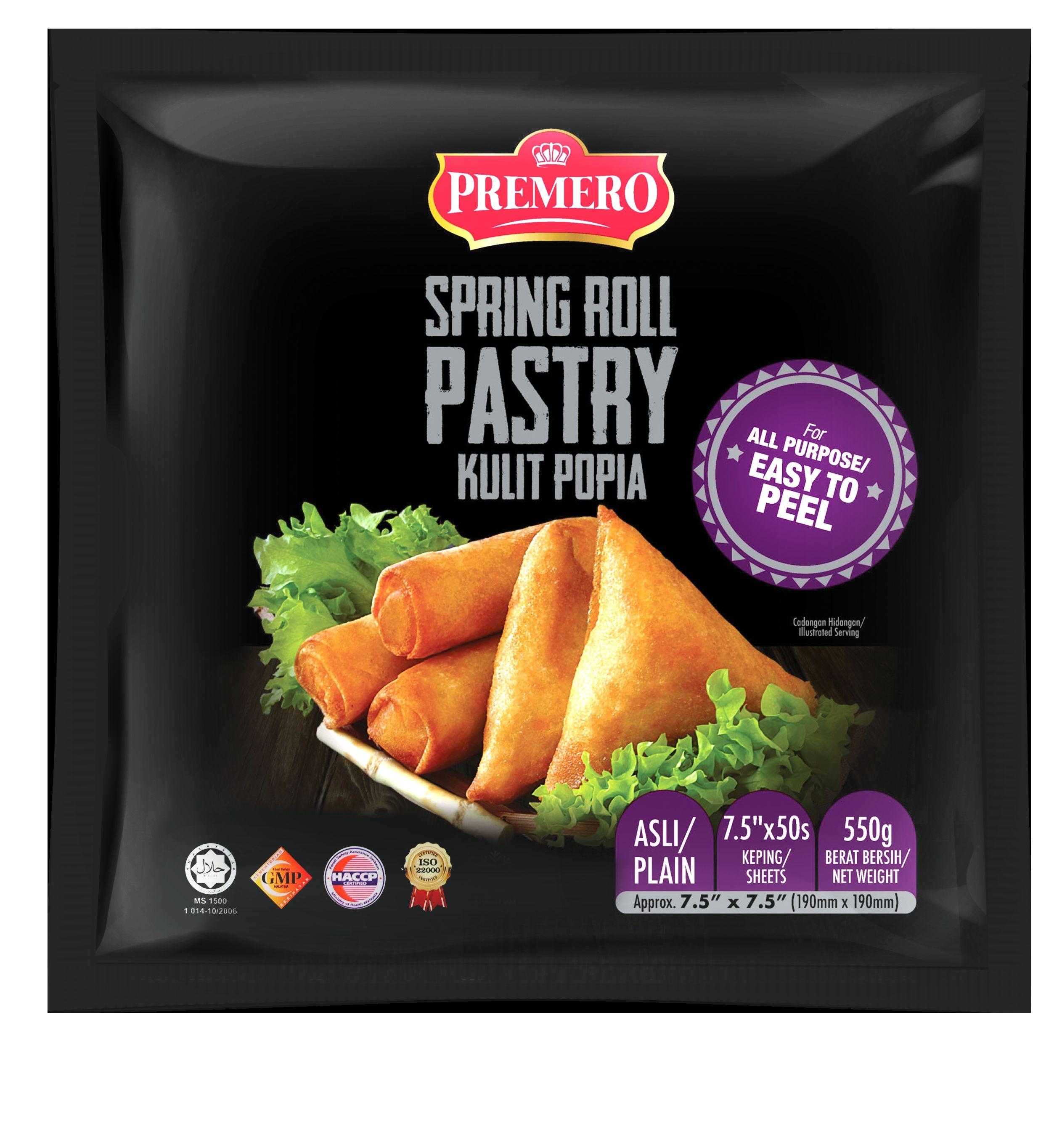 PREMERO PASTRY (SPRING ROLL SKIN) 7.5"