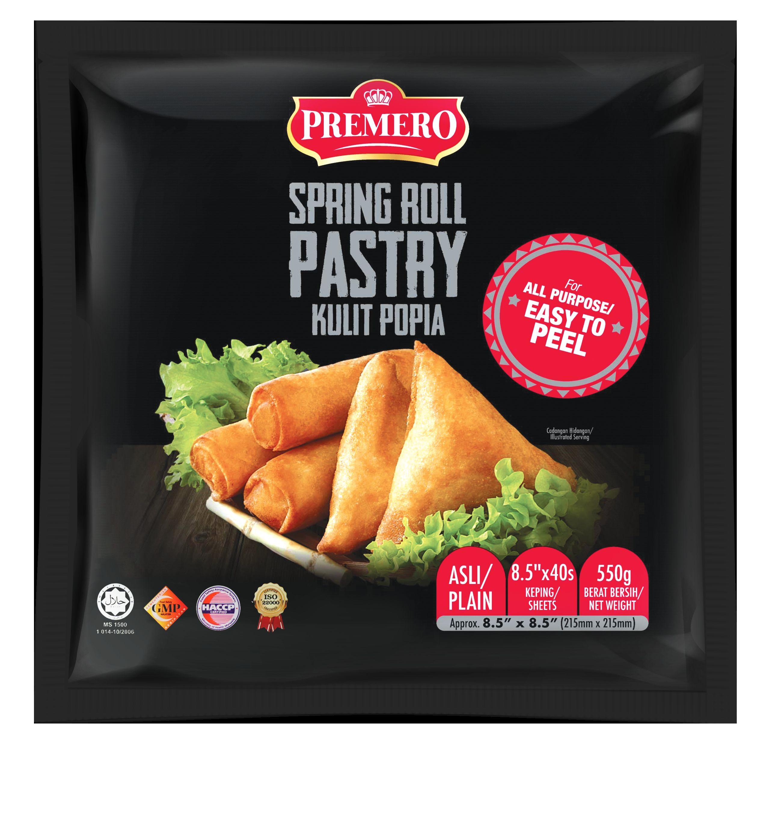 PREMERO PASTRY (SPRING ROLL SKIN) 8.5"