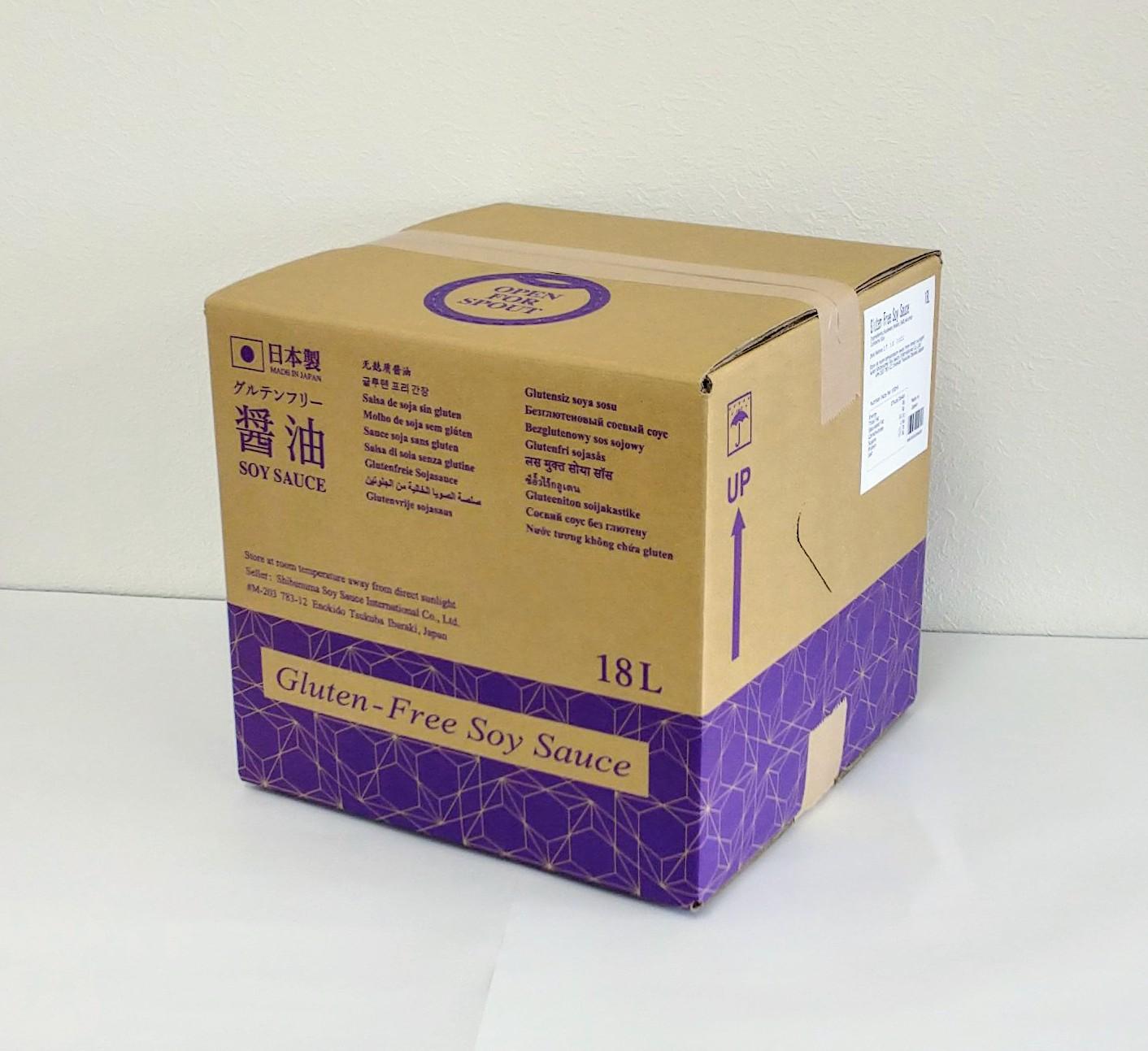 Gluten Free Tamari Soy Sauce 18LBIB