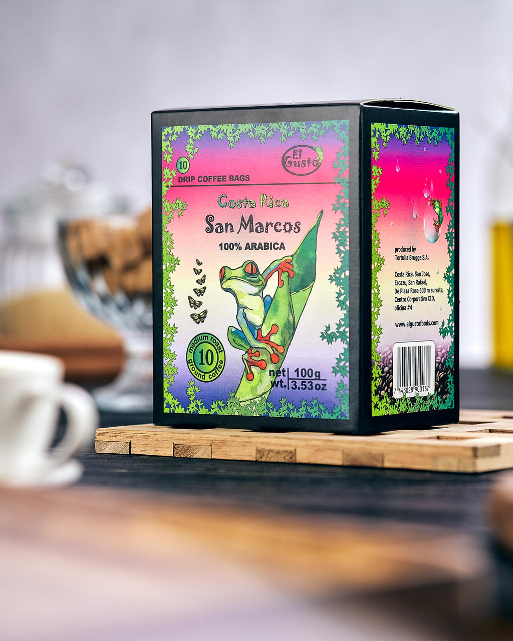 GOURMET COFFEE EXPERIENCE ON THE GO; DRIP COFFEE; SINGLE ORIGIN; SINGLE SERVE