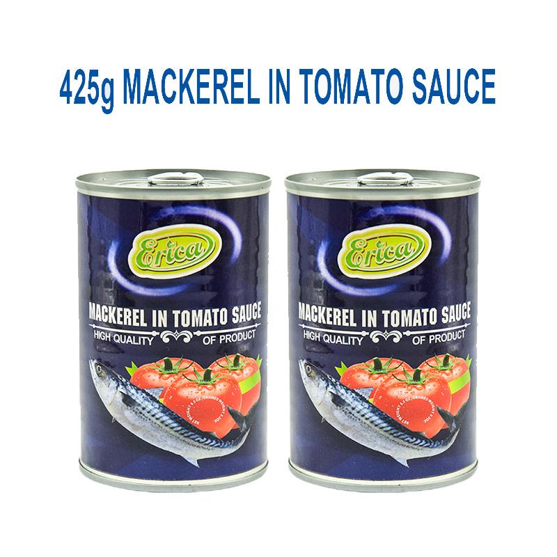 Canned mackerel in tomato sauce