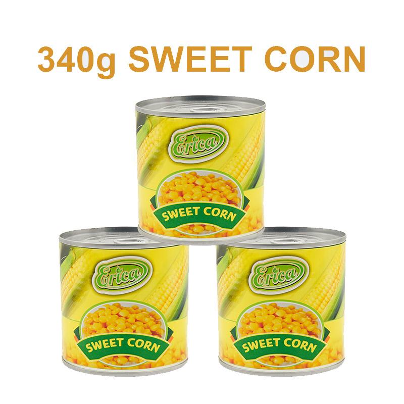Canned sweet corn