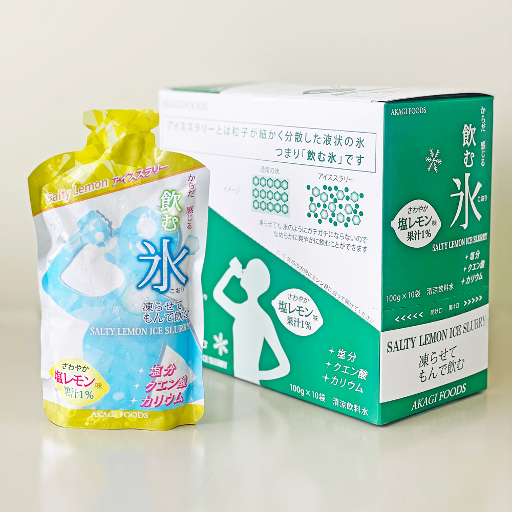 Drinking Ice ~Salty Lemon Ice Slurry~