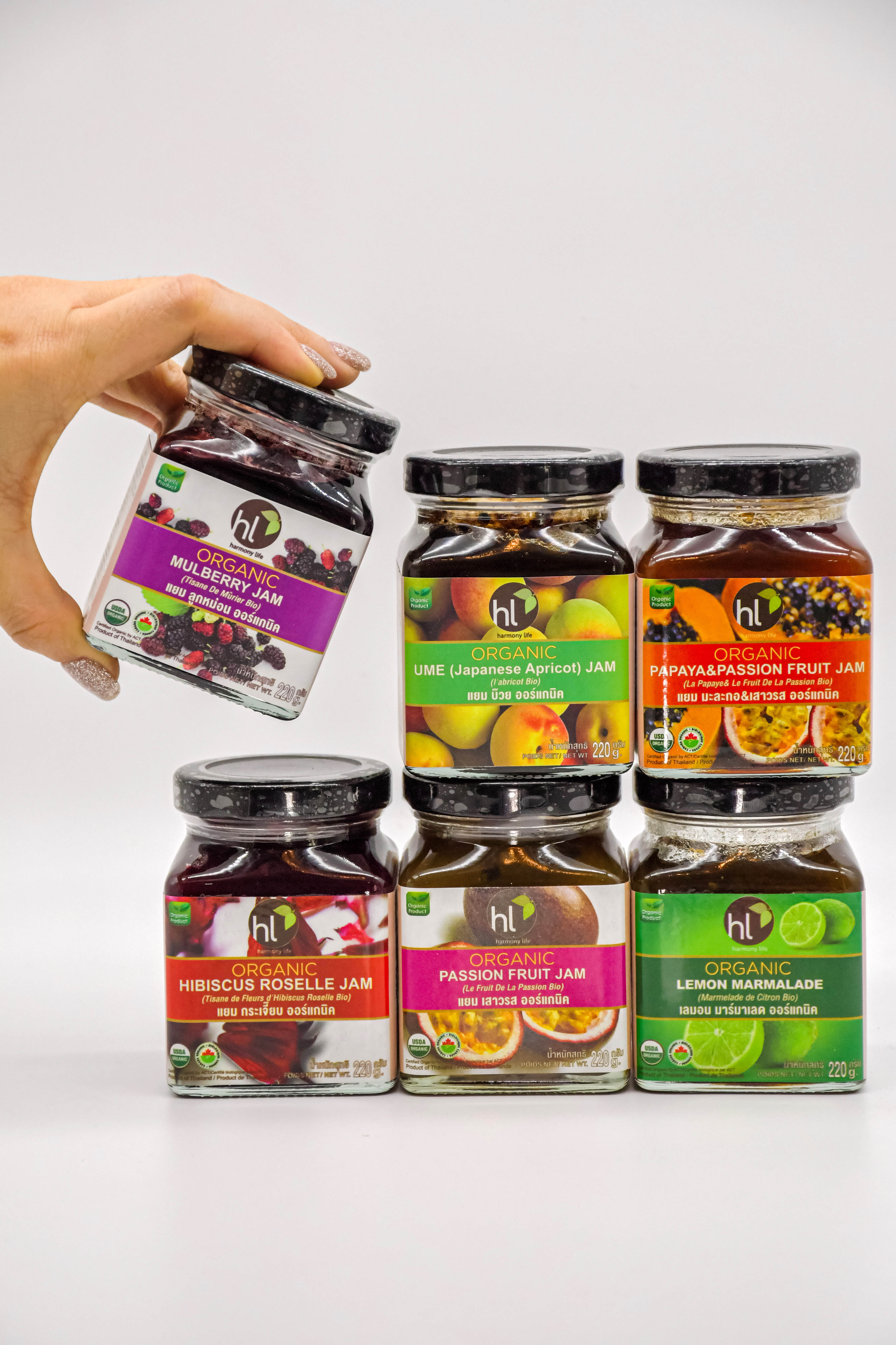 Organic Fruits Jams