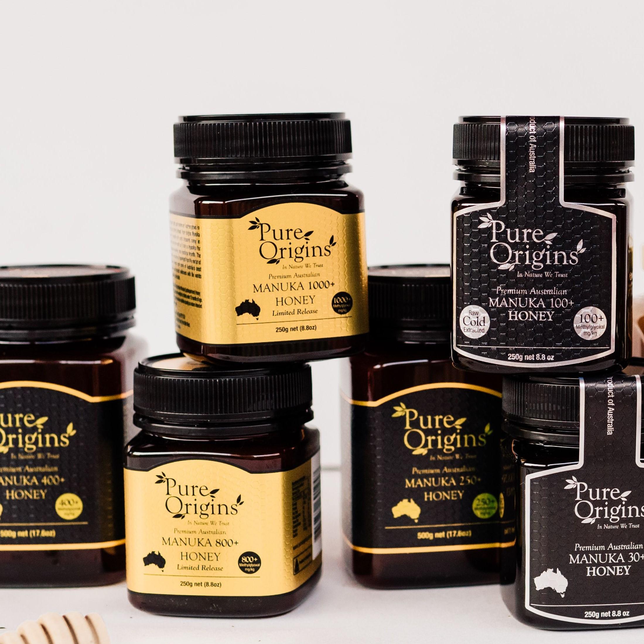 Australian Manuka Honey Range