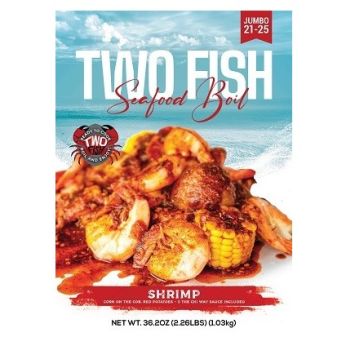 Two Fish Seafood Boil Shrimp: