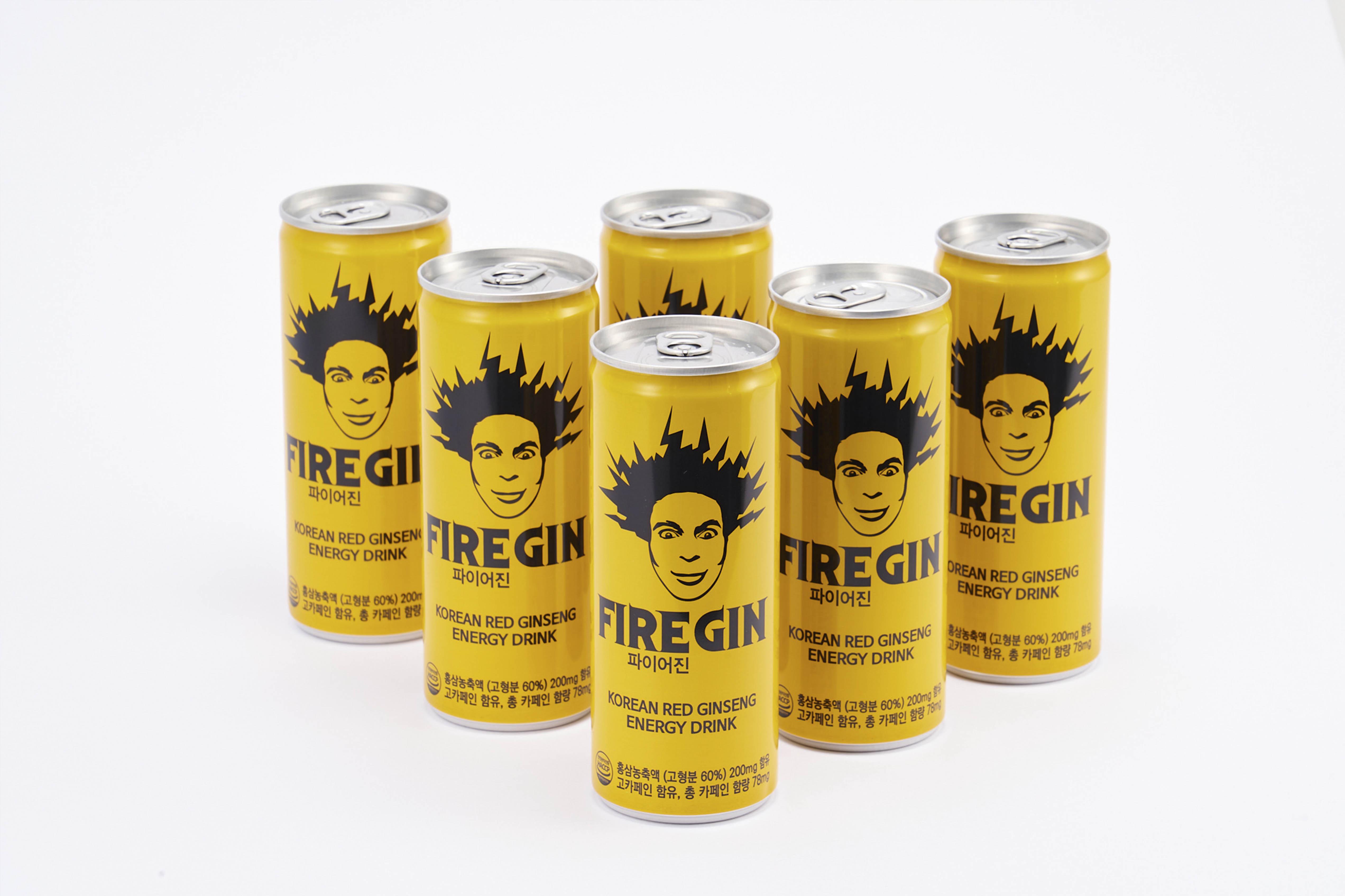 Firegin(Energy Drink With Red Ginseng) From Korea