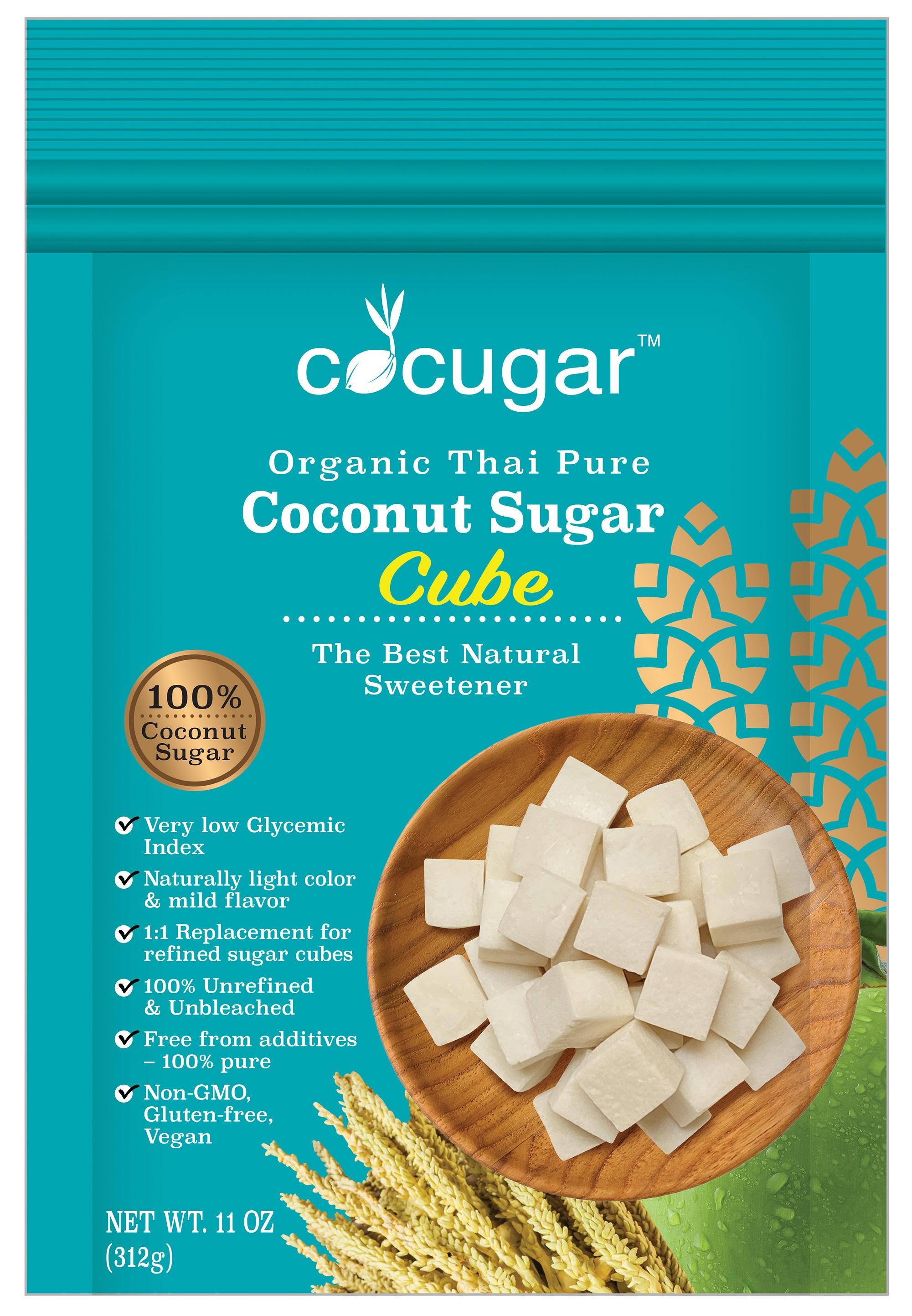 Organic Thai Pure Coconut Sugar Cube