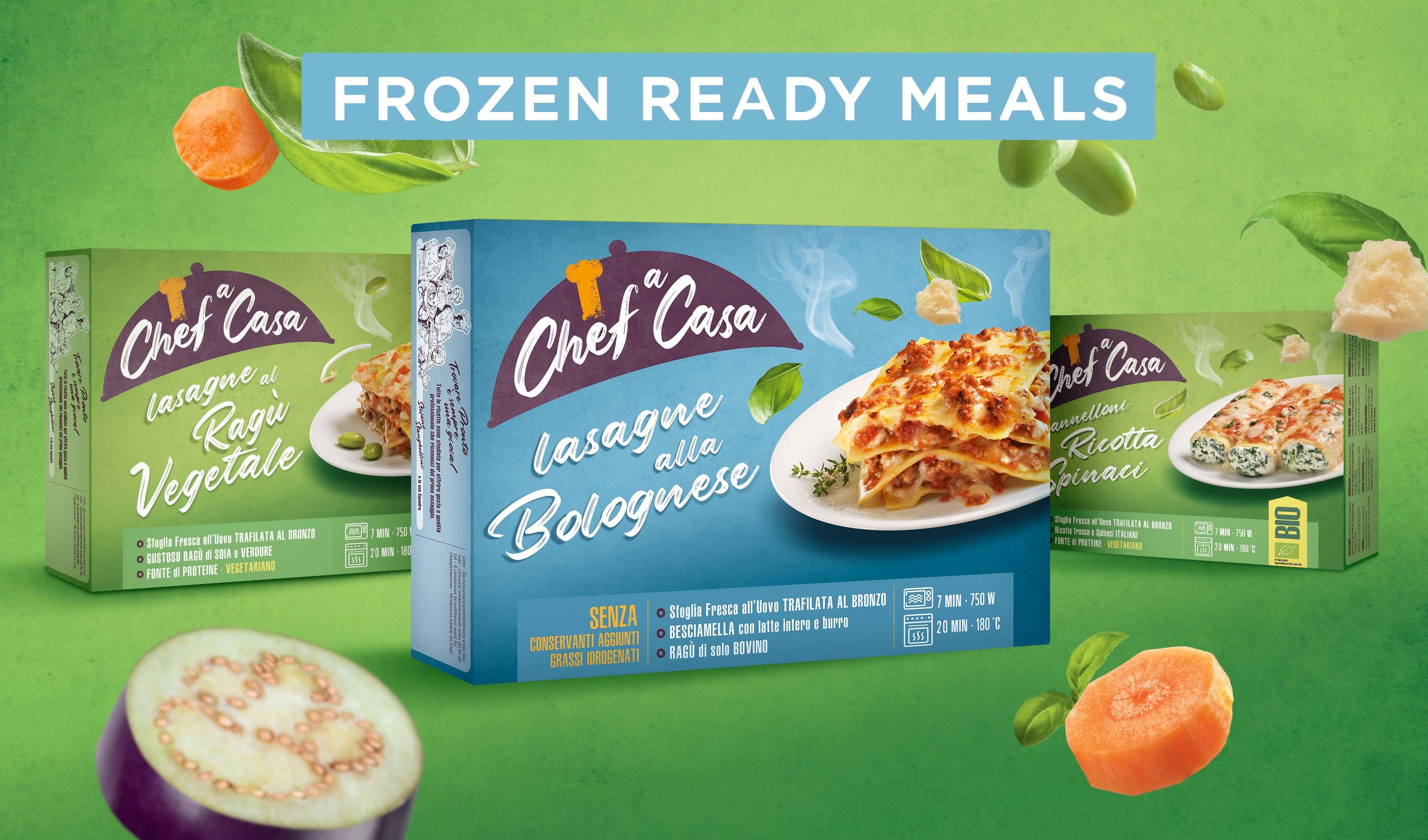 Frozen Ready Meals – Organic & Traditional