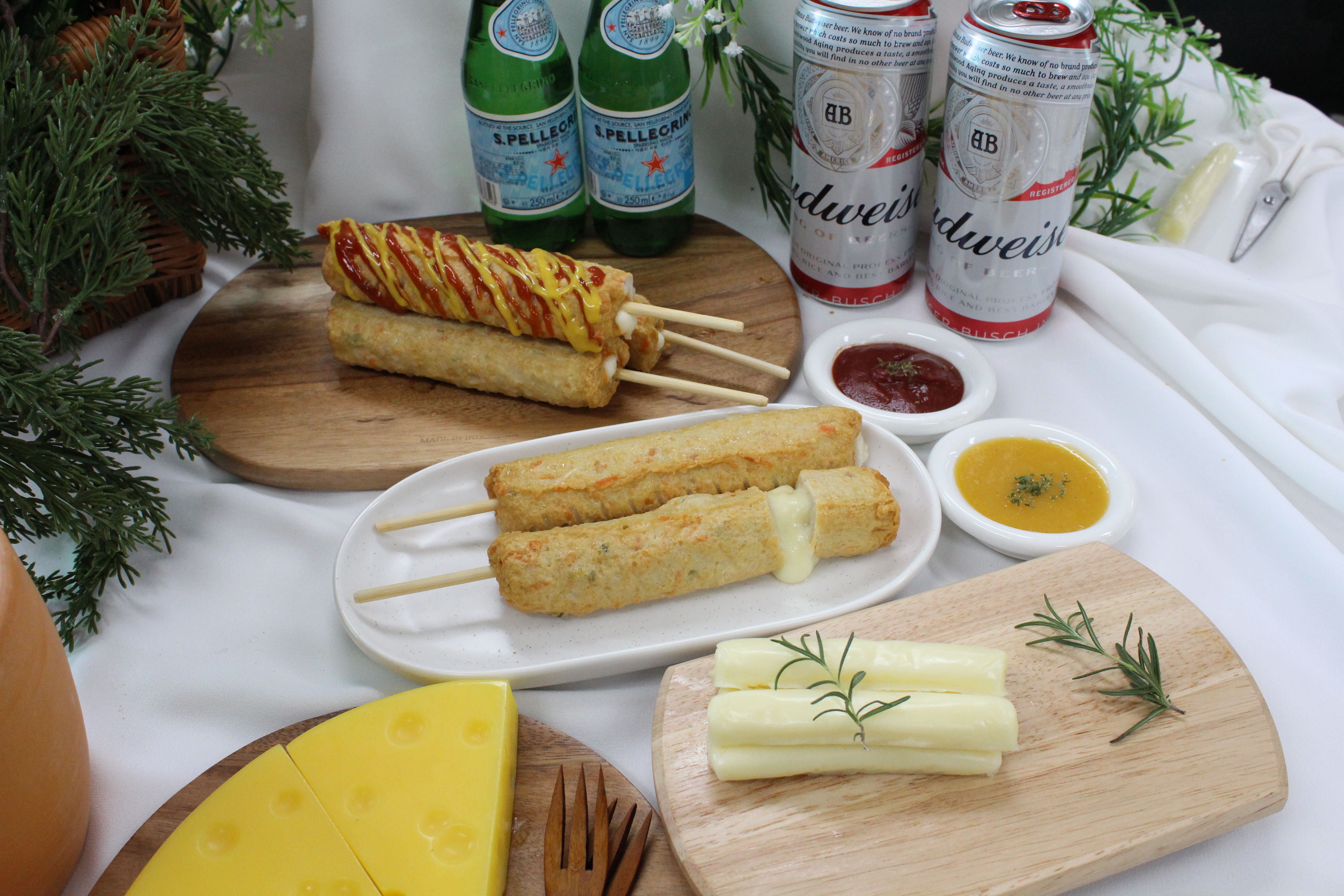 Mozzarella Fish Cake Bar