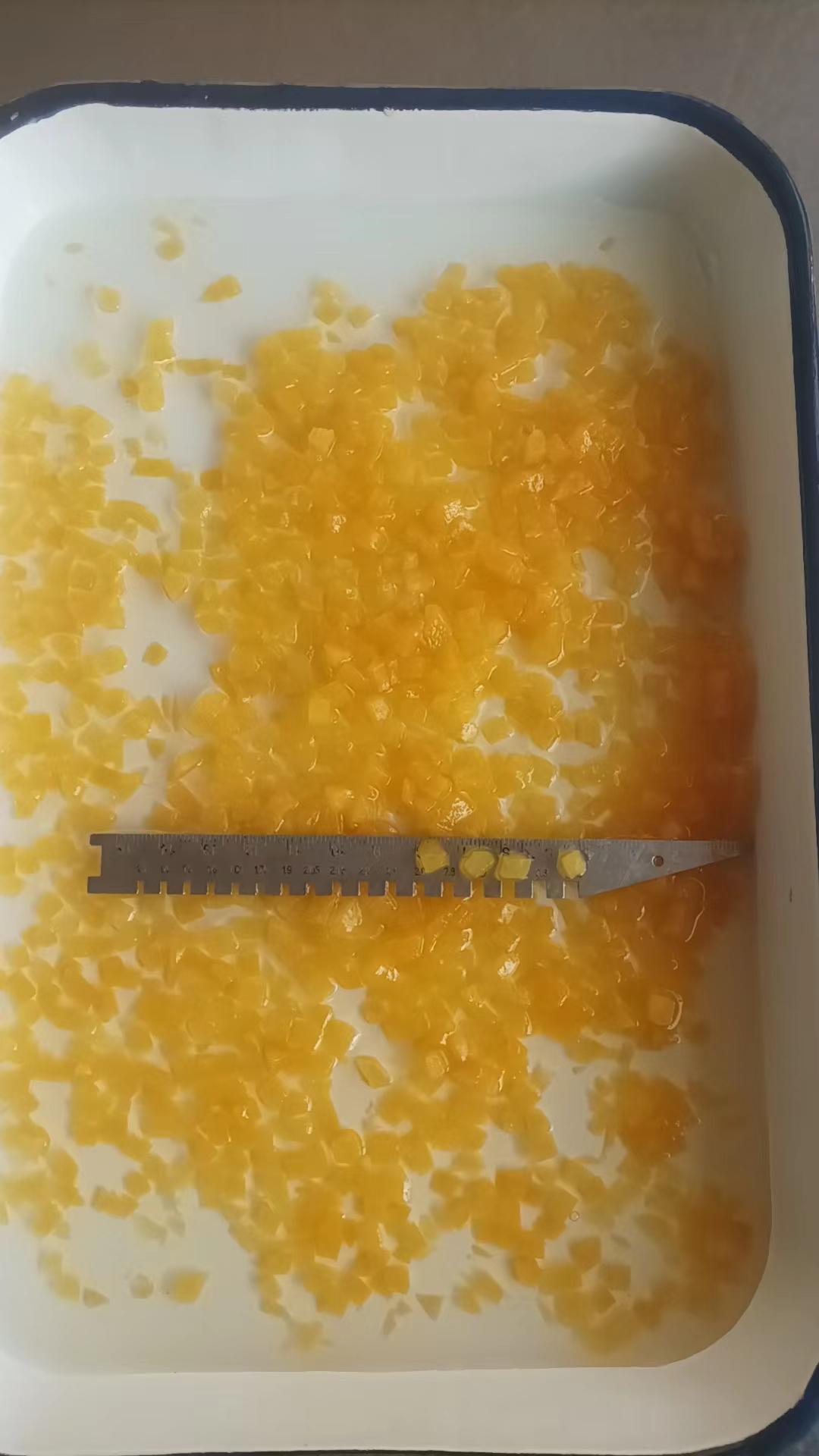 Canned Yellow peach diced