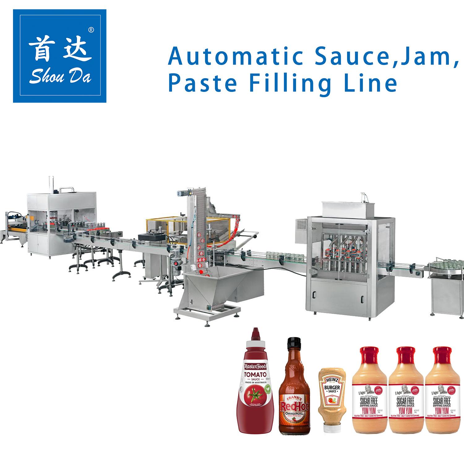 Automatic Sauce Filling Production Line