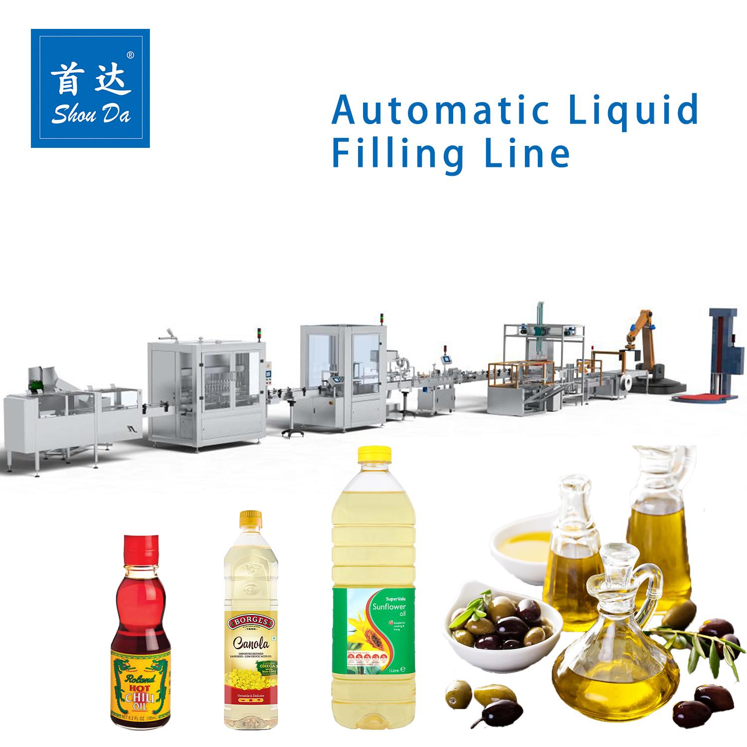 Automatic Liquid Filling Production Line