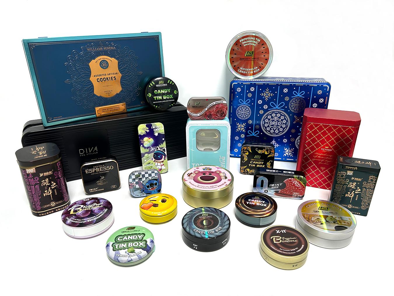 Tin Box Manufacturer | Metal Packaging Solutions | Tin Packaging Supplier for MintsChewing Gum & Candy