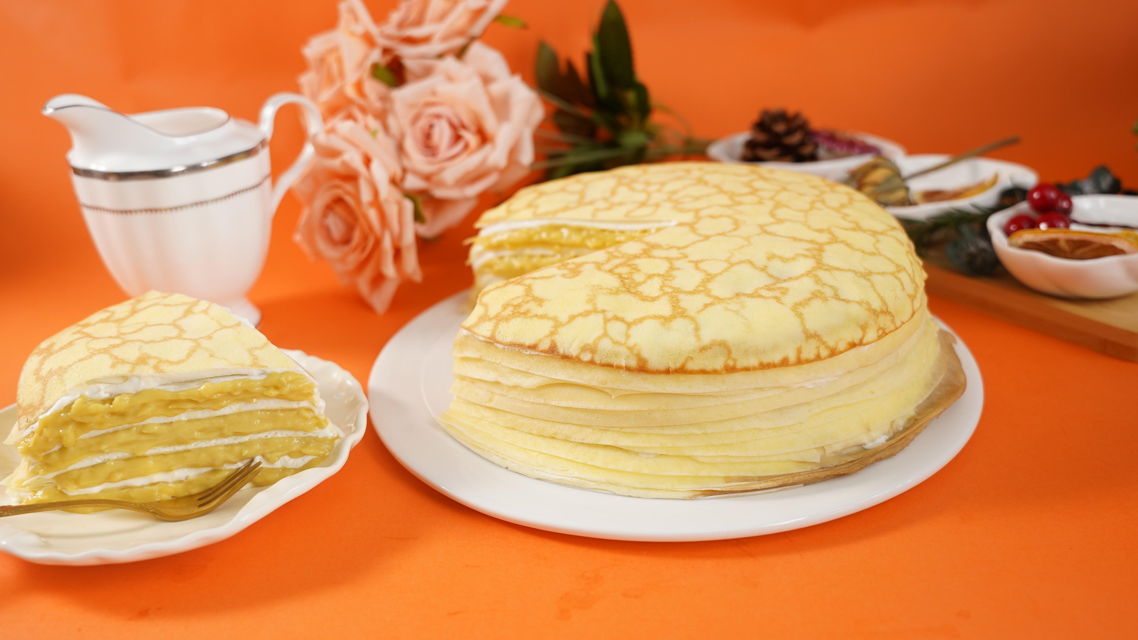Durian Crepe Cake