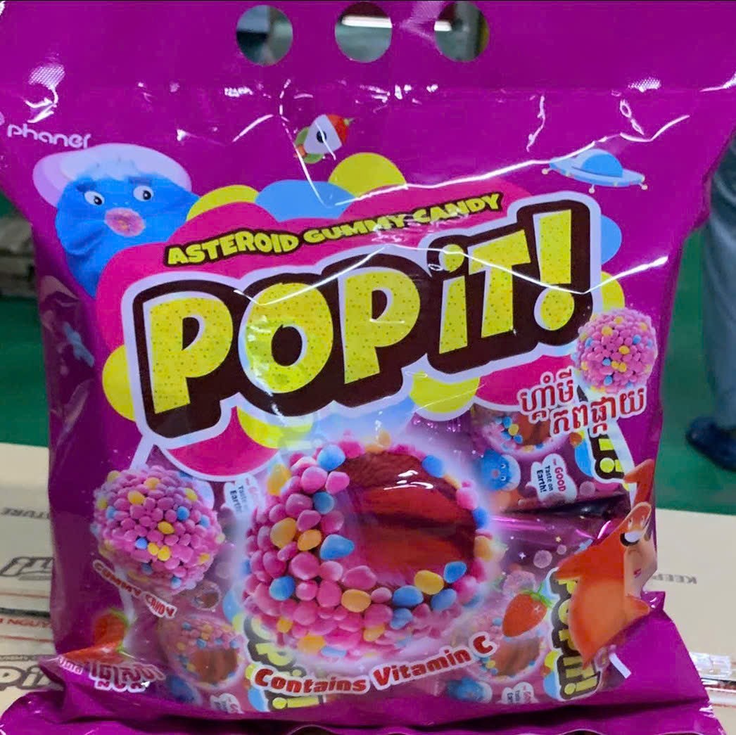 POPIT Crunchy gummy candy