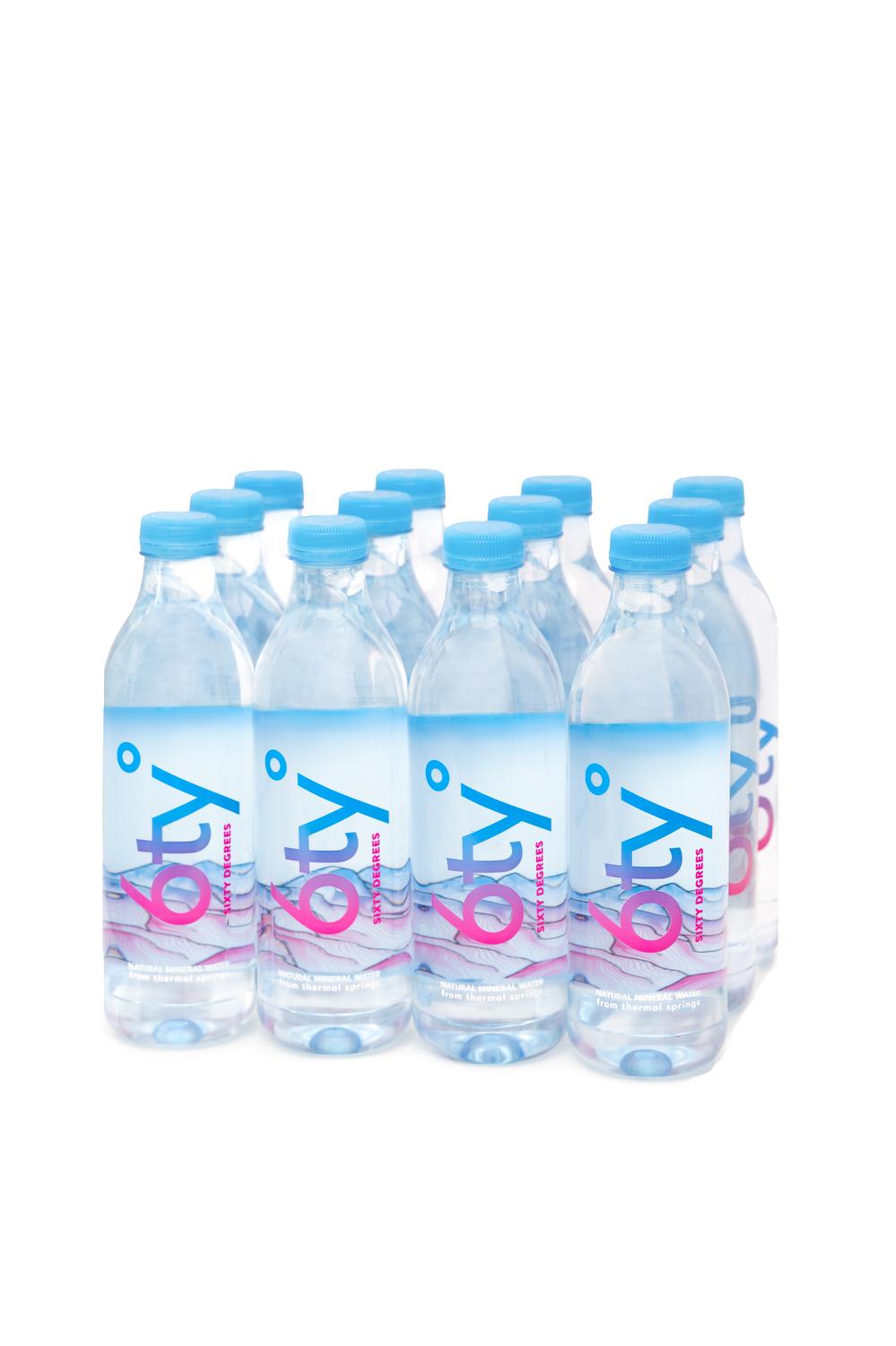 น้ำแร่ซิกตี้ ดีกรี 6ty Degrees mineral water