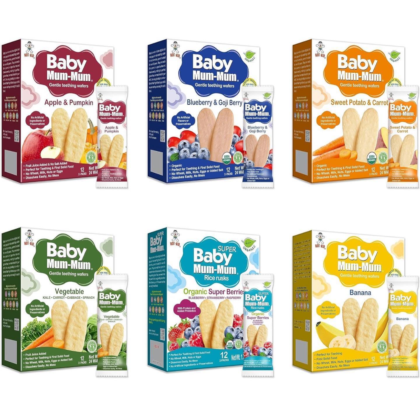 Baby  Mum- Mum Rice Rusks (WANT-WANT)