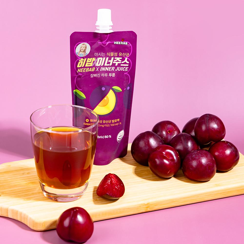 HEEBAB X Inner Juice (Prune/Apple Carrot)