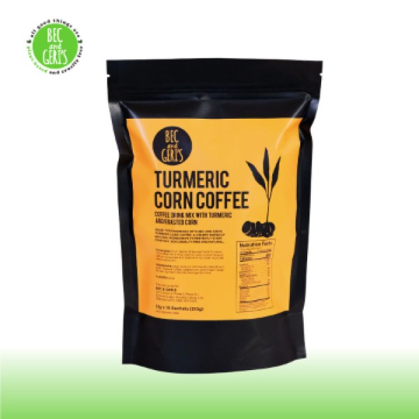 BEC AND GERIS TURMERIC CORN COFFEE
