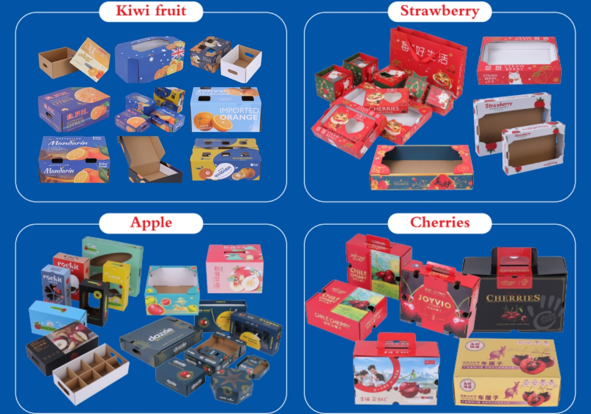 Agriculture products packaging box
