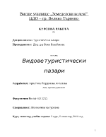 Видове туристически пазари