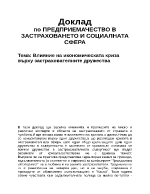 Влияние на икономическата криза върху застрахователните дружества