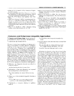 Coherence and cohesion