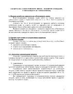 Защита на субективните права понятие и видове Самозащита и самопомощ