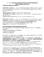 Основен и оборотен капитал амортизационна и инвестиционна политика