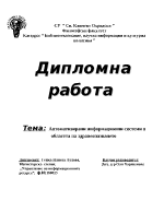 Автоматизирани информационни системи в областта на здравеопазването 