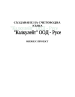 Създаване на счетоводна къща - Бизнес план