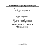 Дистрибуция на верига магазини