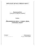 Икономически цикъл същност фази тенденции видове