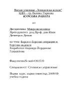 Борси и борсови операции и борсови индекси