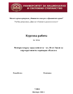 Контрол върху задълженията - чл 46 от Закон за корпоративното подоходно облагане