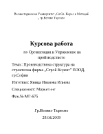 Организация и Управление на производството